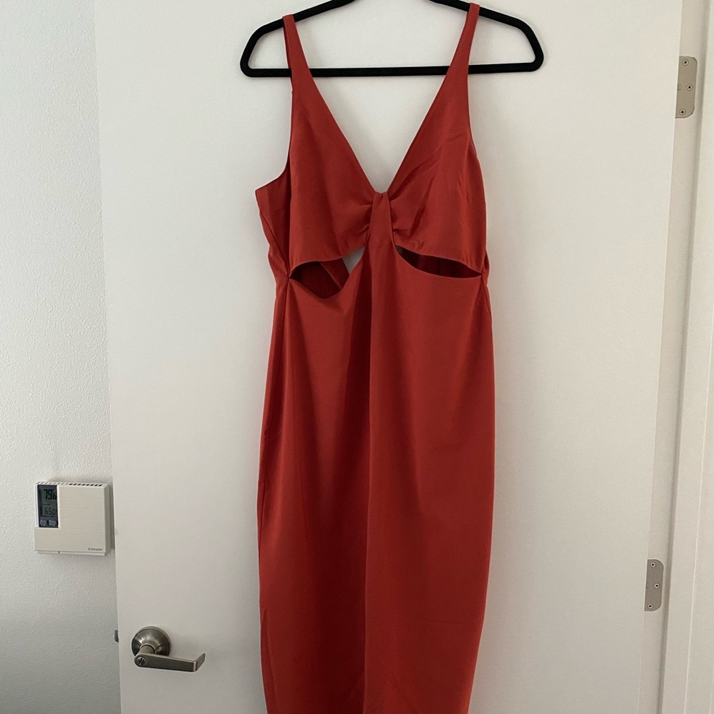 Abercrombie Womens Rust Dress Size M
